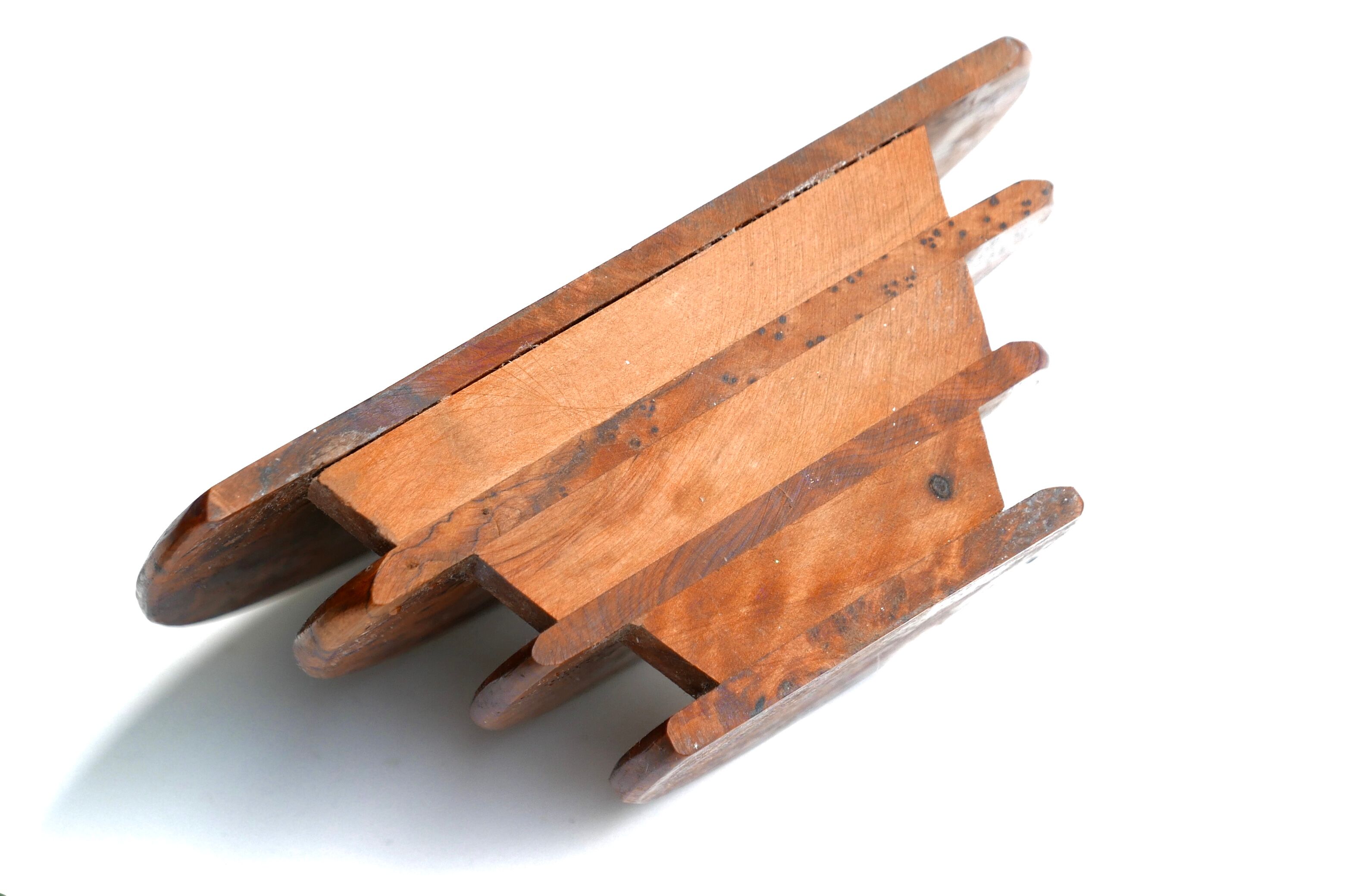 Mail Rainbow shape wooden door, early 1970s