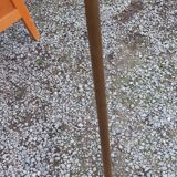 50s floor lamp in gilded brass