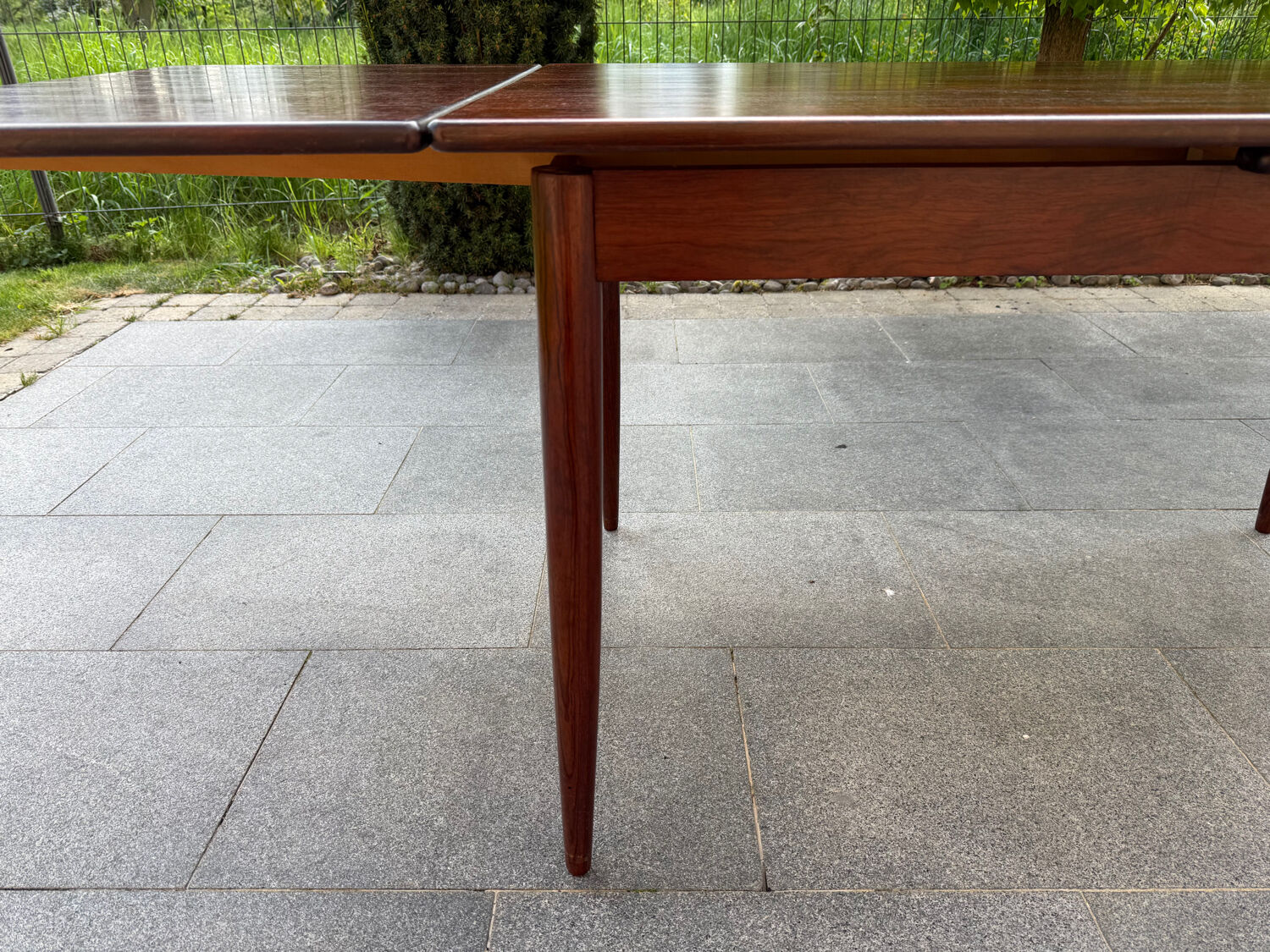 Scandinavian dining table rosewood 1960s