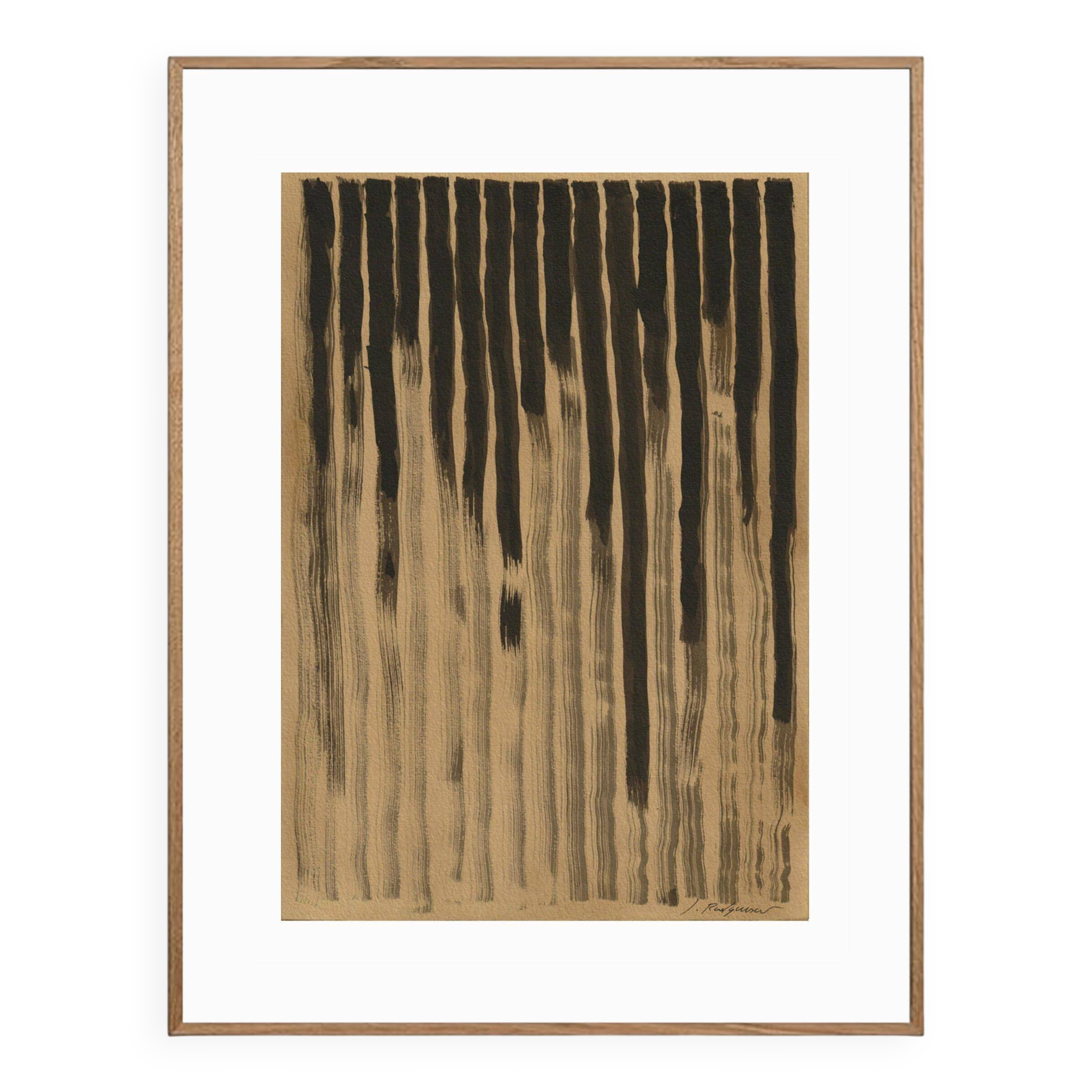 Original drawing by J. Rodgussar – Inks on paper