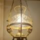Neo-Louis XV style chandelier - Brass and blown glass