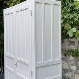 Antique Parisian paneled wardrobe, 1940