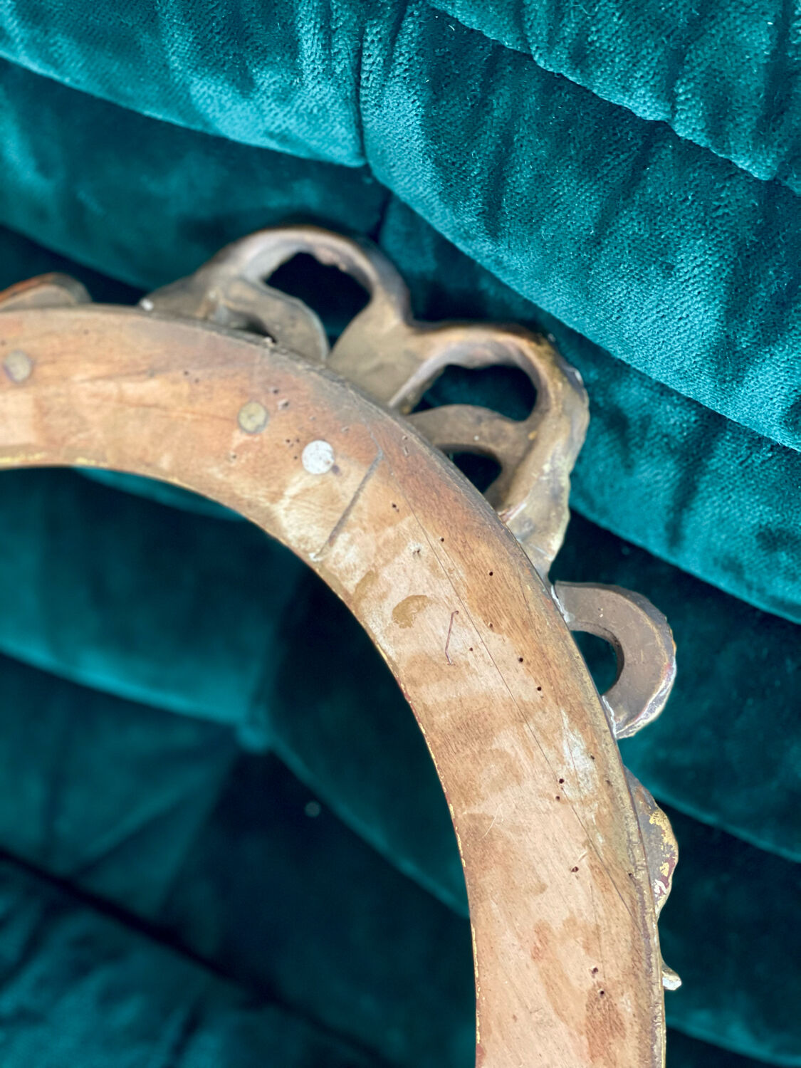 Old gilded wooden frame 59cmX45cm