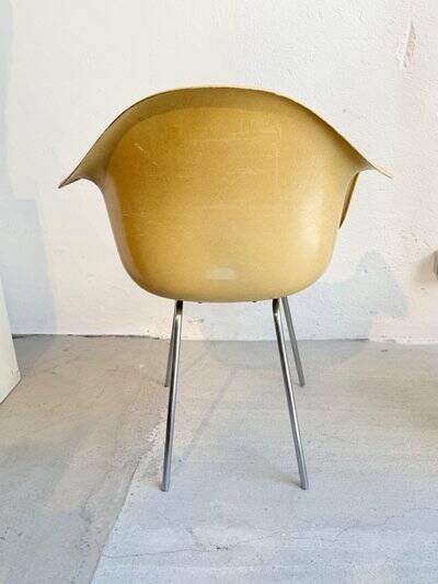 Charles & Ray Eames pair of vintage Dax armchairs