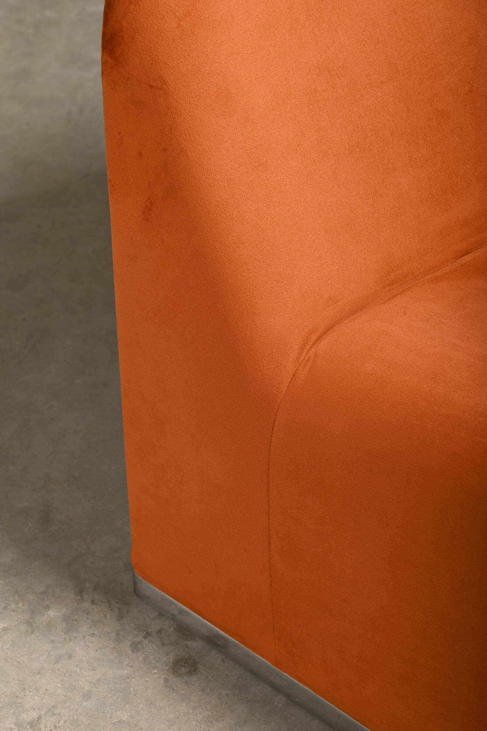Giancarlo Piretti Alky Lounge Chair in Autumn Velvet for Anonima Castelli, Italy