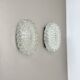 Set of Two 'BUBBLE' Glass Wall Lights in the Tynell Style, Germany, 1970s