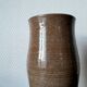 Diabolo vase in enameled stoneware signed