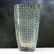 Mid Century Signed Glass Vase Kurt Wokan for Ingrid    - 18,5 cm tall