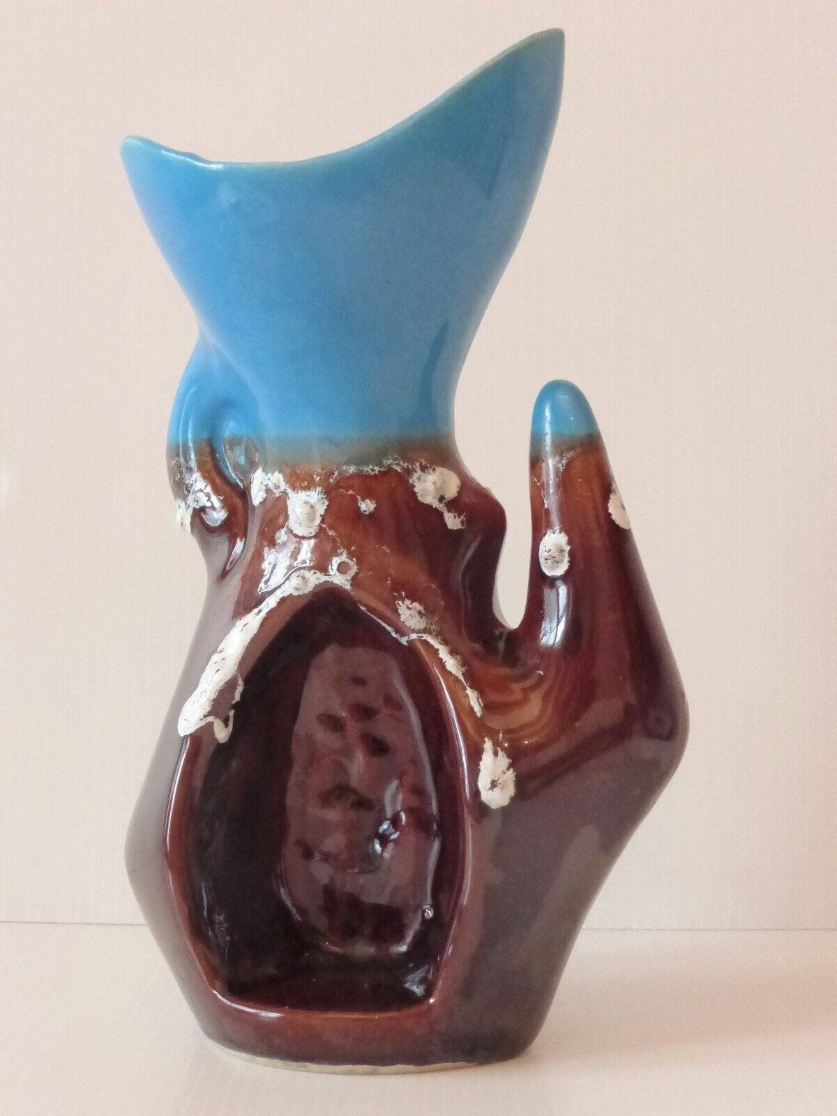 Vallauris : Vase céramique typique des années 60