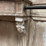 Patinated locker room