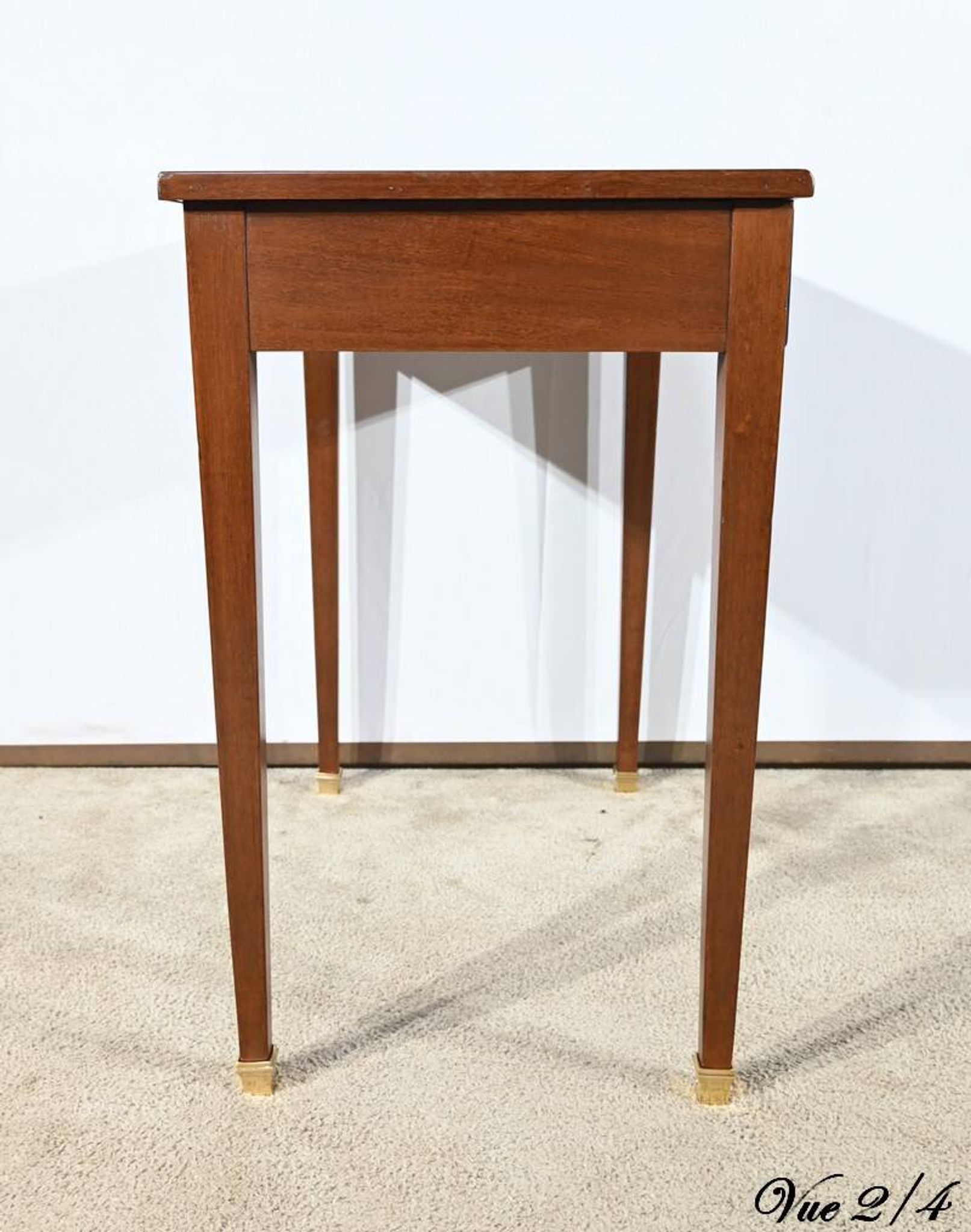 Table en acajou de Cuba, époque Directoire, début XIXème
