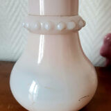 Pair of fairground opaline vases circa 1920