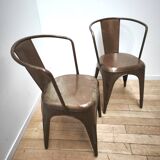 Pair of vintage bistro chairs