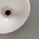 Suspensions en verre opale Holmegaard Mandarin, Michael Bang 1983