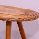 Mid century rattan stool by Jan Kalous for ÚLUV, 1960´s, Czechoslovakia