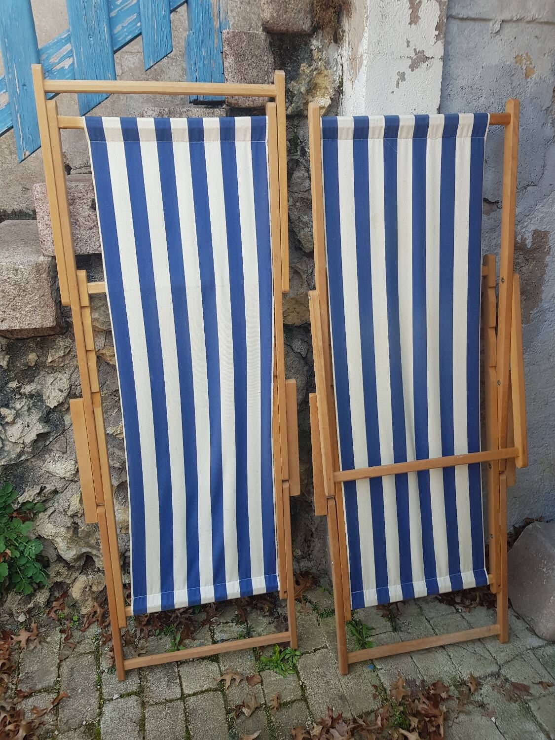 Paire de chiliennes vintage