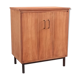 Vintage two-door oak buffet