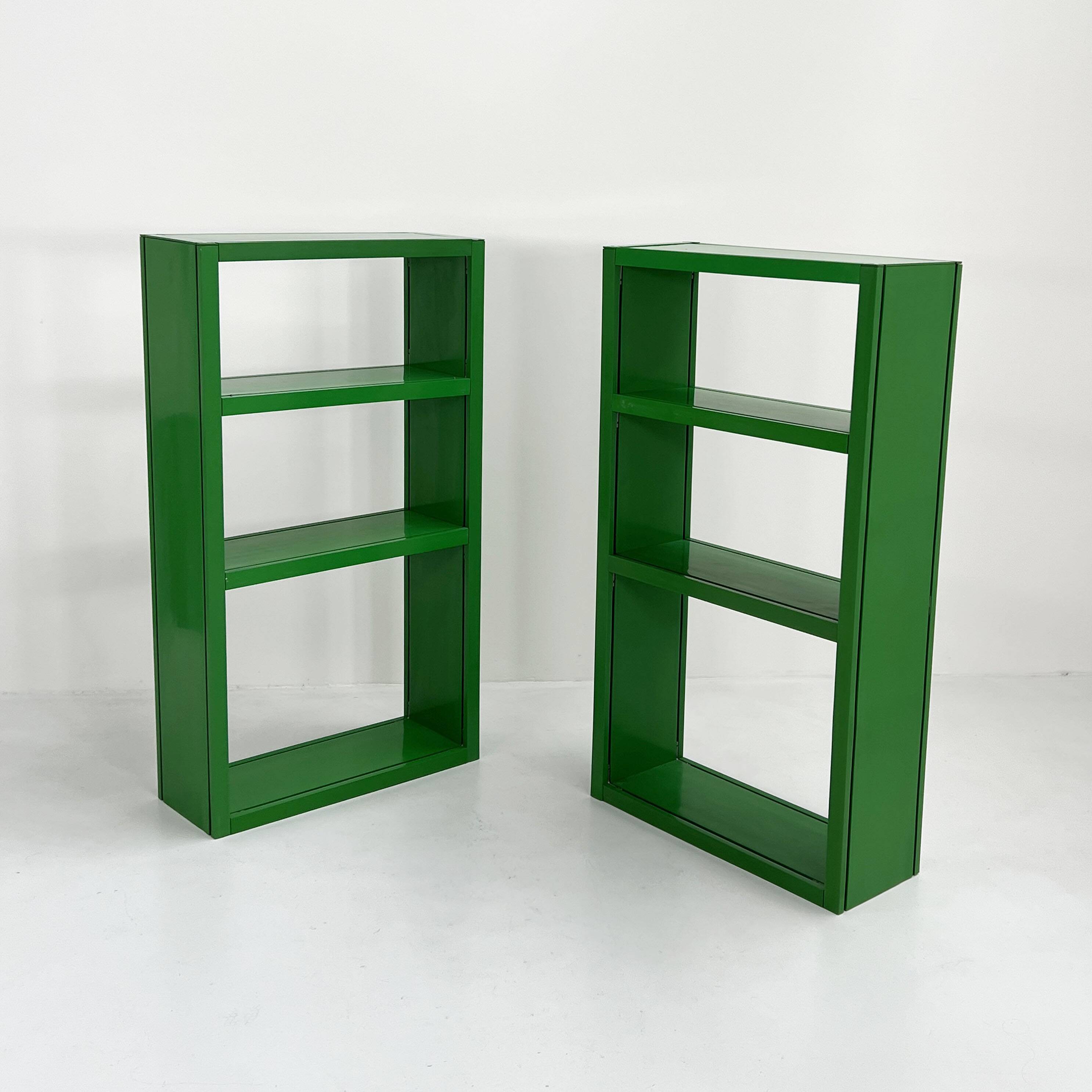 Green "Dodona 300" modular shelf by Ernesto Gismondi for Artemide, 1970