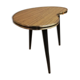 Tripod low plateau form bean 60 70 vintage side table