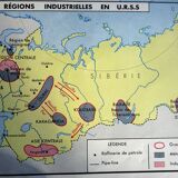 Map, school displays mdi 50s