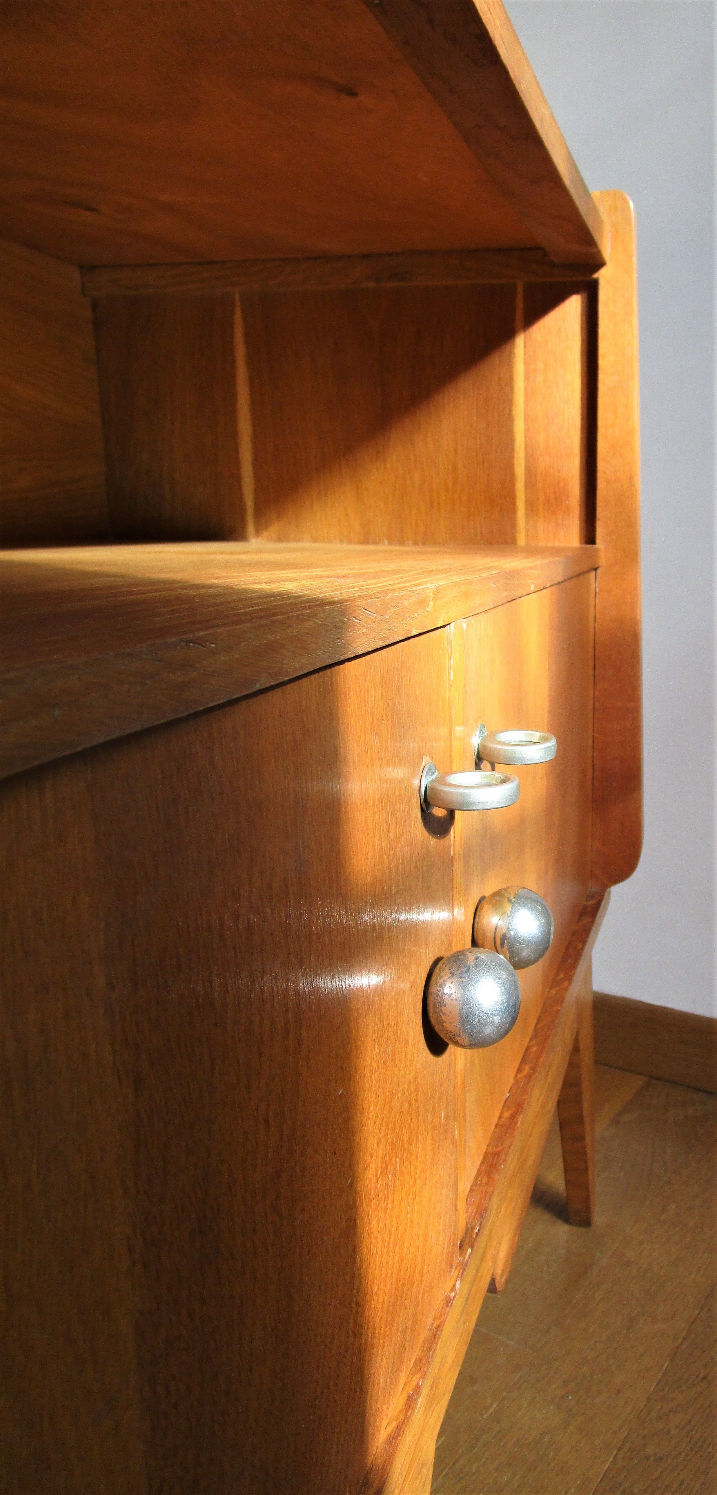 Buffet oak feet compas vintage 60s