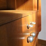 Buffet oak feet compas vintage 60s