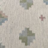 Carpets made of flat wool weaving, Swedish