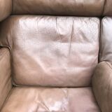 Borge Mogensen 2-seater leather sofa 2192