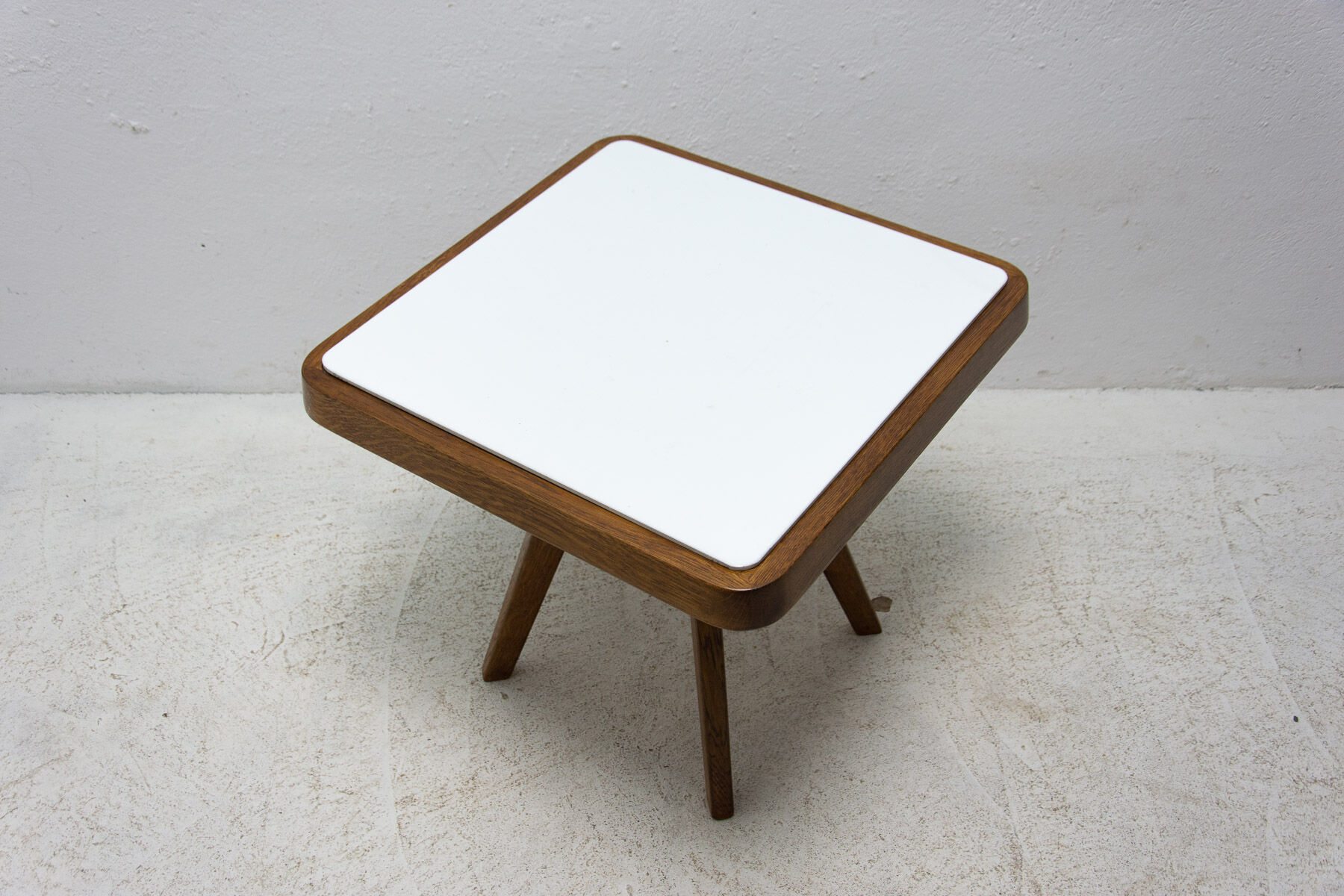 Mid century small side table or stool by Krásna Jizba, 1960´s