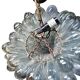 Lartigiani hanging lamp hand blown glass 1960s