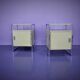 Set of Two Bauhaus Night Stands by Vichr & Co., 1930s