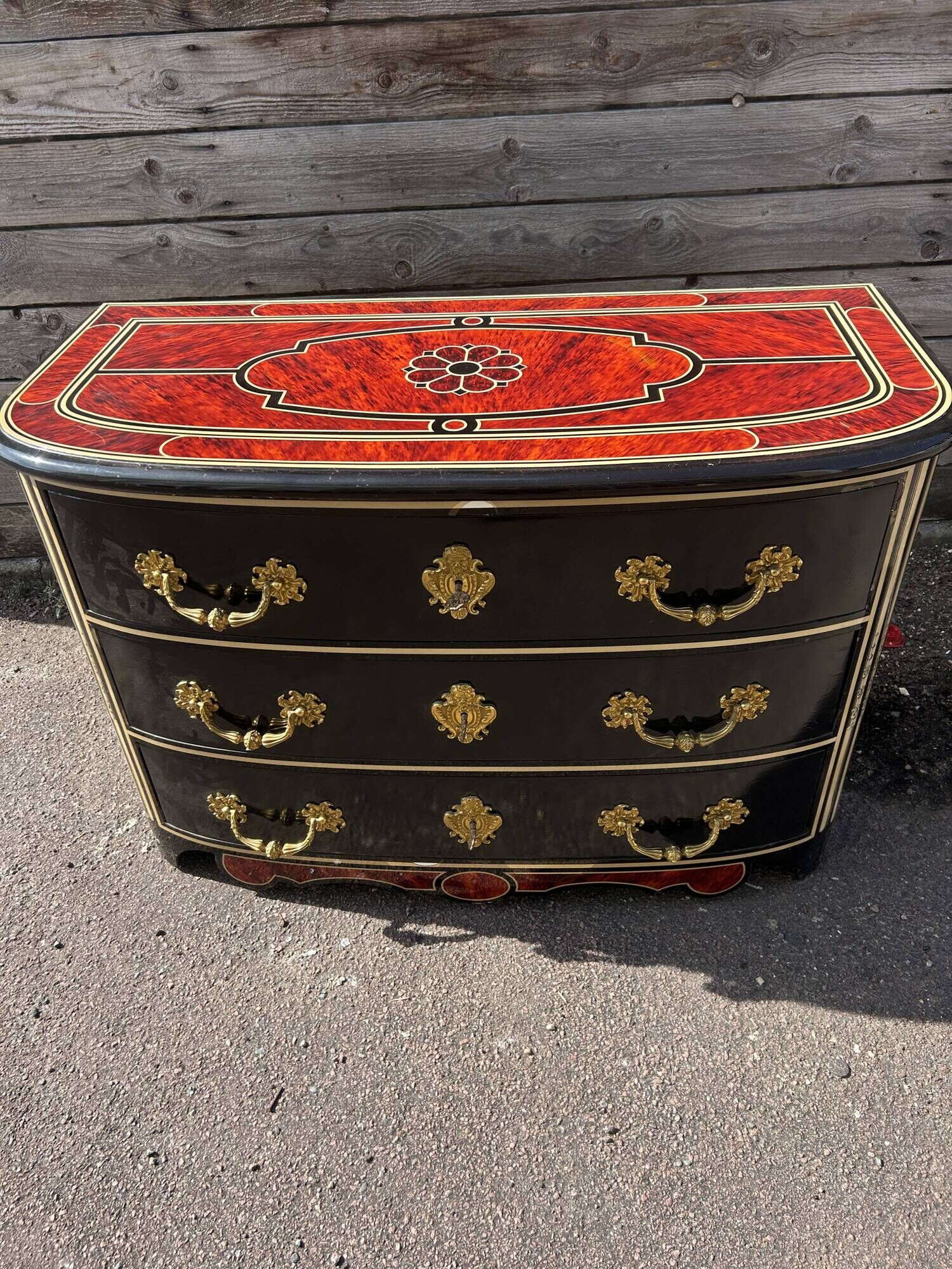 "Mazarine" chest of drawers with 3 drawers