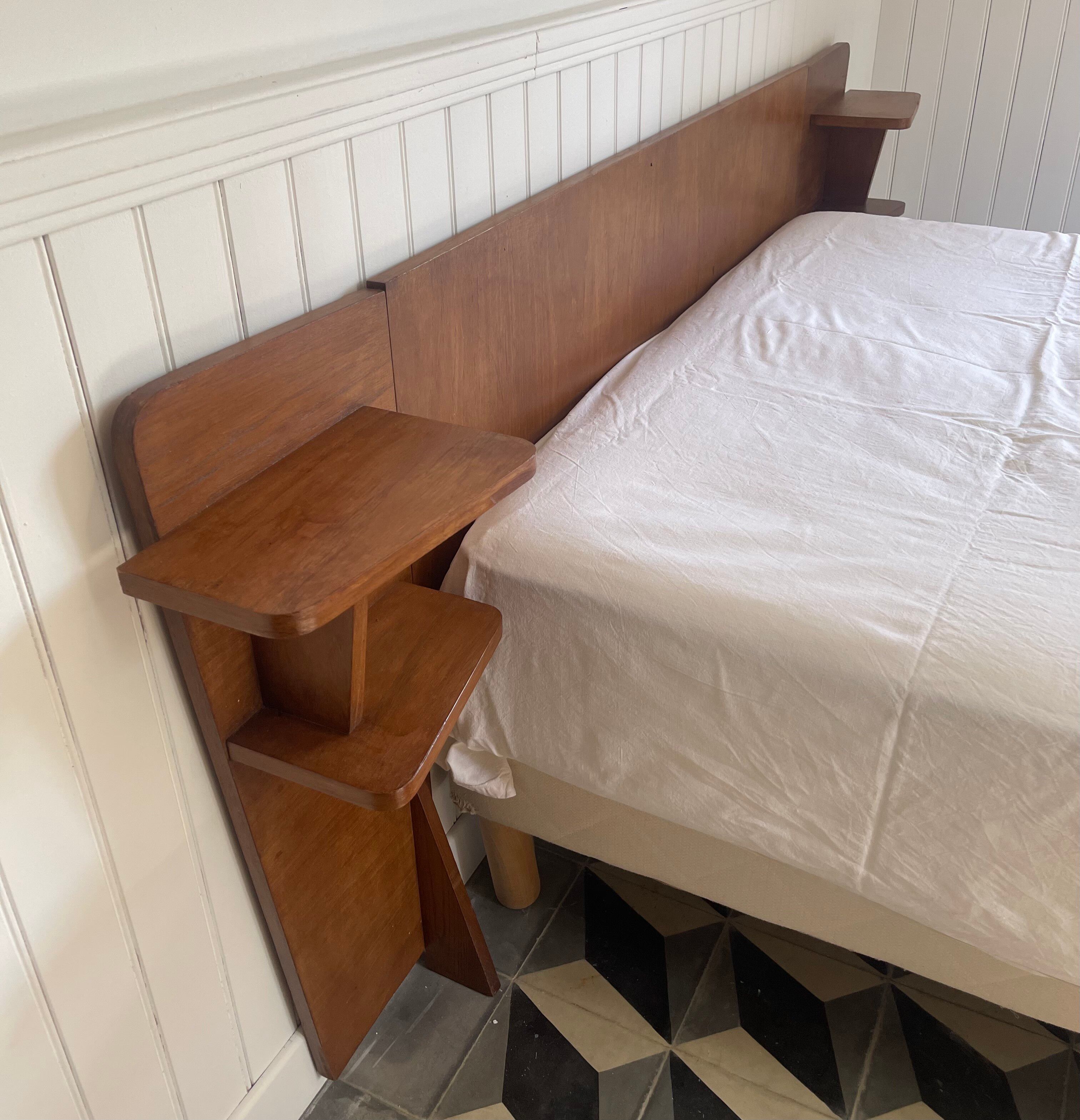 Vintage headboard from the 1960s.