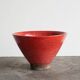 Cracked "Sang de Boeuf" bowl, glazed, early 20th century