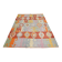 Tapis Oushak 7x9, style bohème, coloré, 195x259 cm