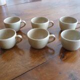 6 tasses  Grès CNP Village