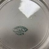 Set of 6 art deco plates