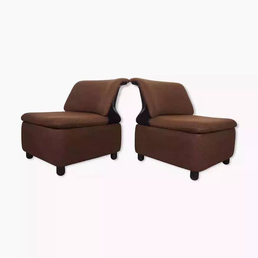 Pair of vintage armchairs