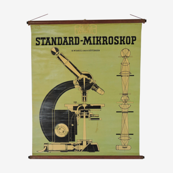 Affiche par Zeiss Winkel Standard-Mikroskope années 1940