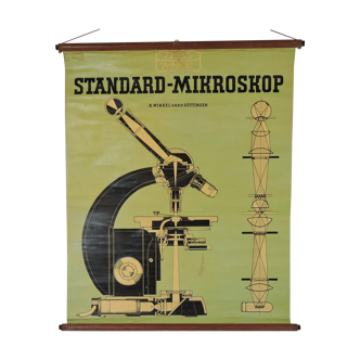 Affiche par Zeiss Winkel Standard-Mikroskope années 1940