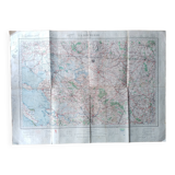 La Rochelle. Old map by the army geographic service 1941
