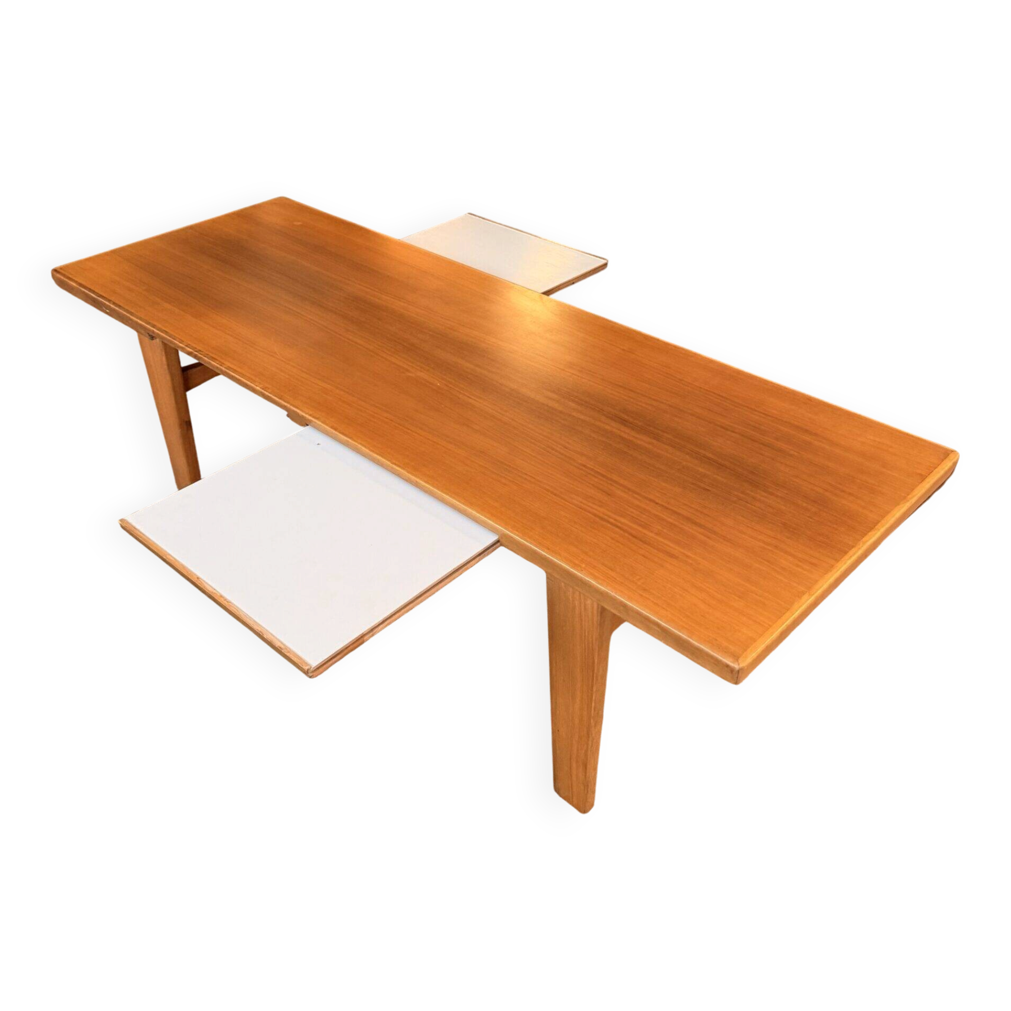 Table basse Wilhelm Renz des années 60 en hêtre