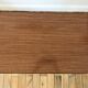 Rolling table vinyl row in formica and gold metal years 60-70