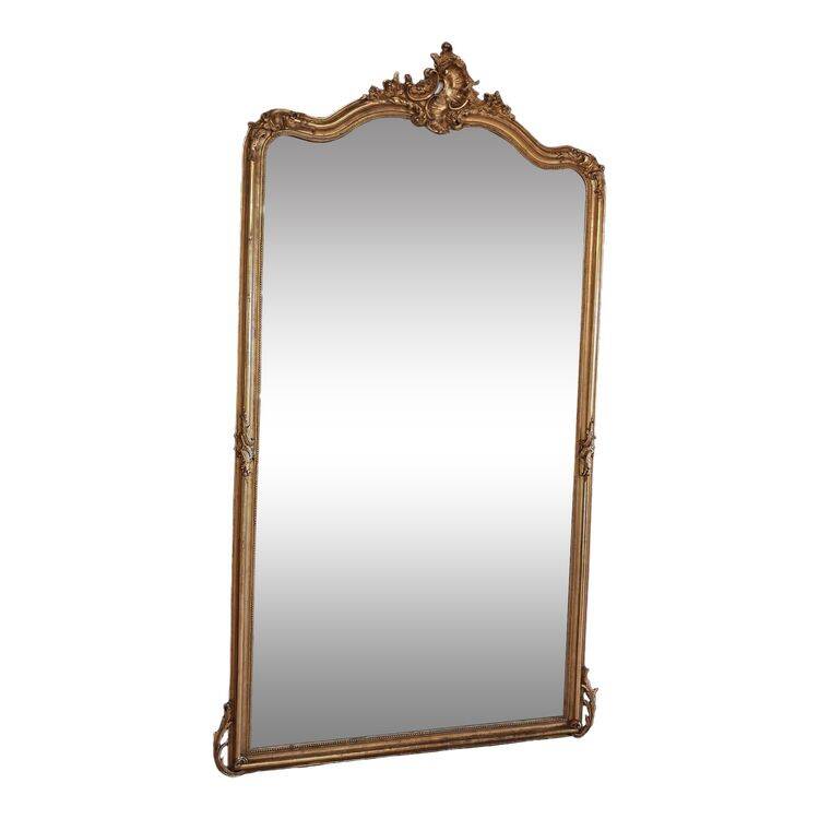 Napoleon III period mirror 220 x 125