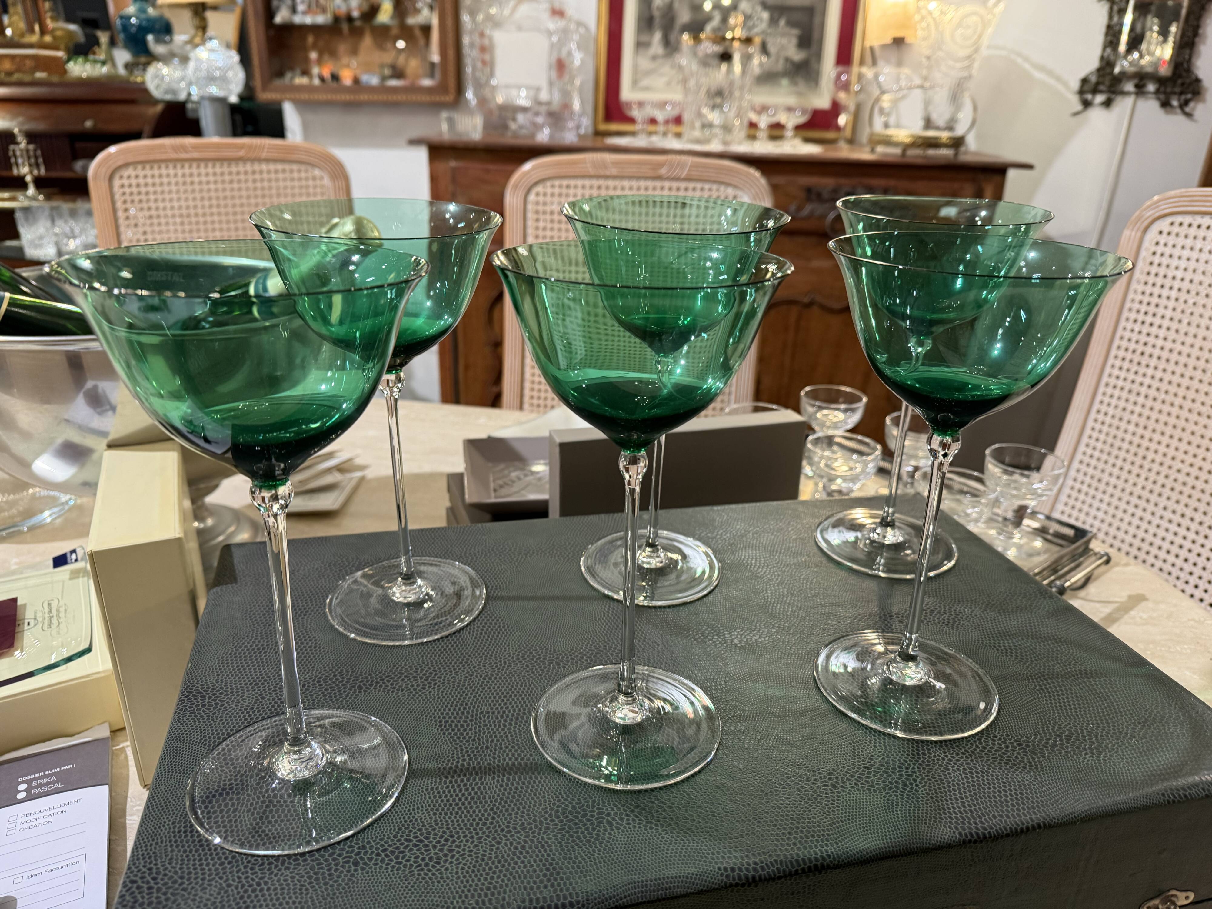 6 Grignet de St Loup Cocktail Glasses