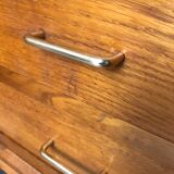 Vintage light wood dresser