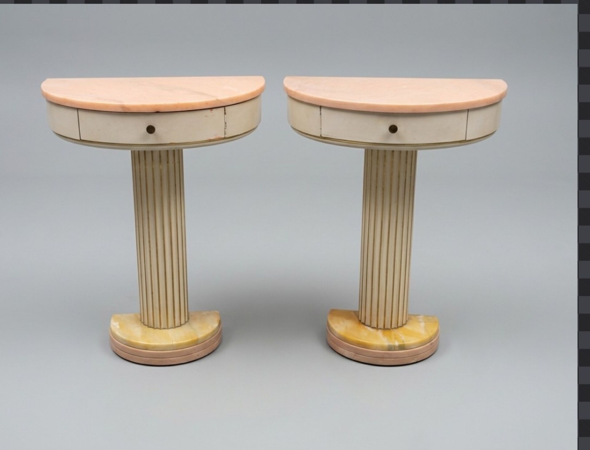 Italian Mid-Century / Art Deco Console Tables
