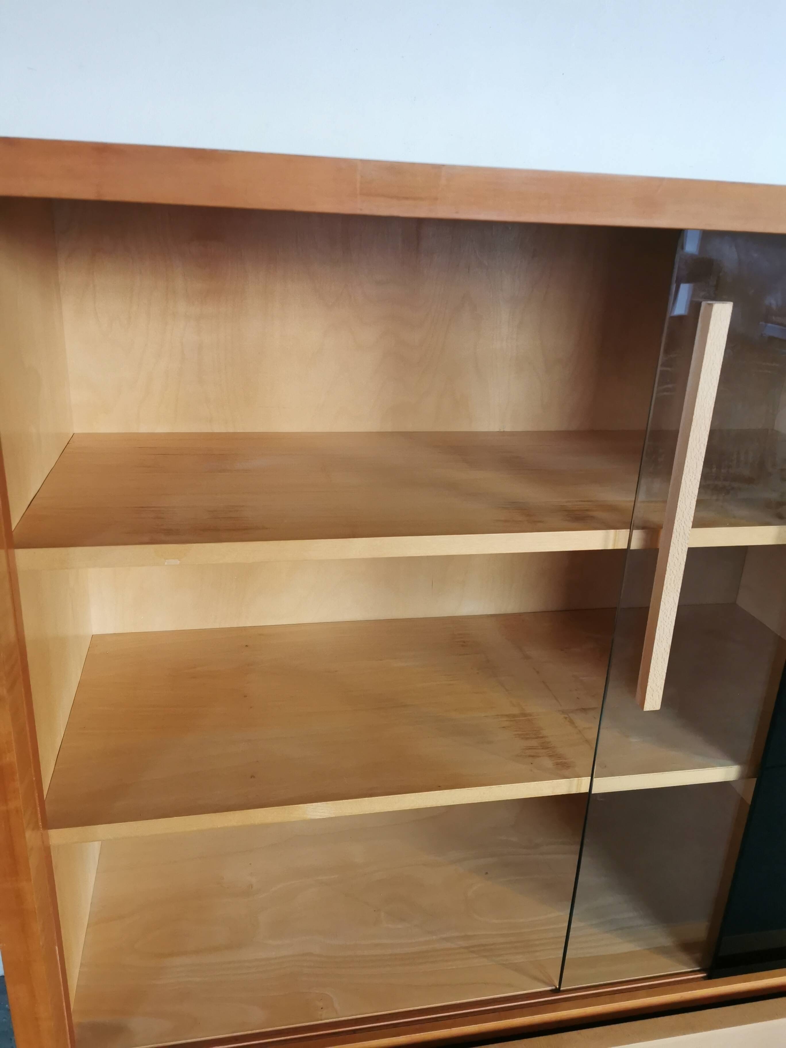 Library, display case from the 60s