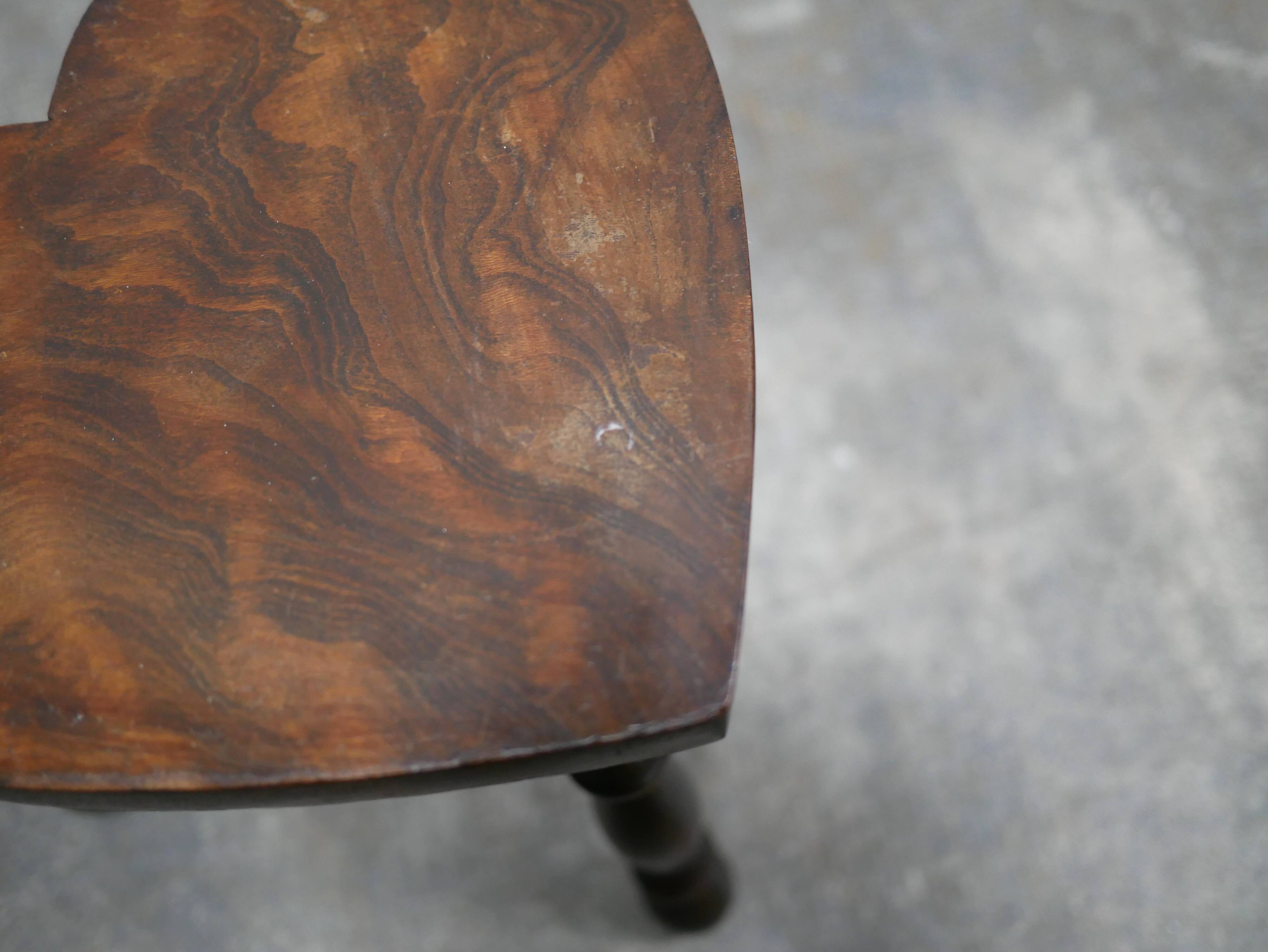 Vintage wooden stool