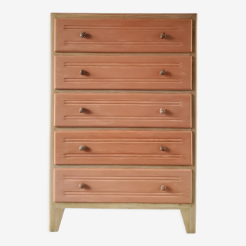 Patinated 30-40s chest of drawers